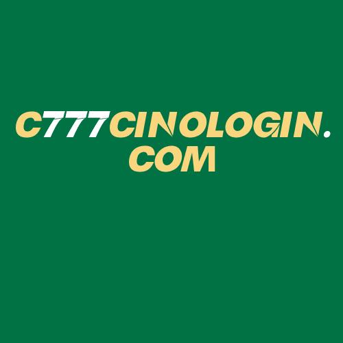 Logo da C777CINOLOGIN